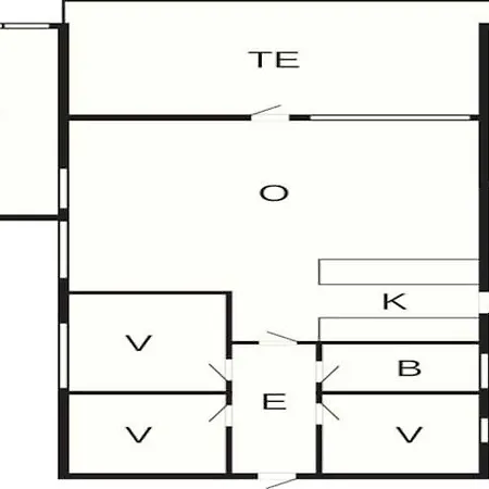 Σπίτι διακοπών 8 Person In Vaeggerlose