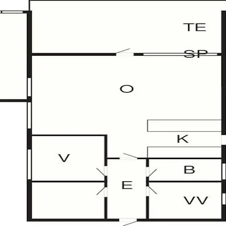 8 Person In Vaeggerlose Feriehus Bøtø By